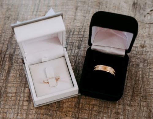 結婚指輪の写真